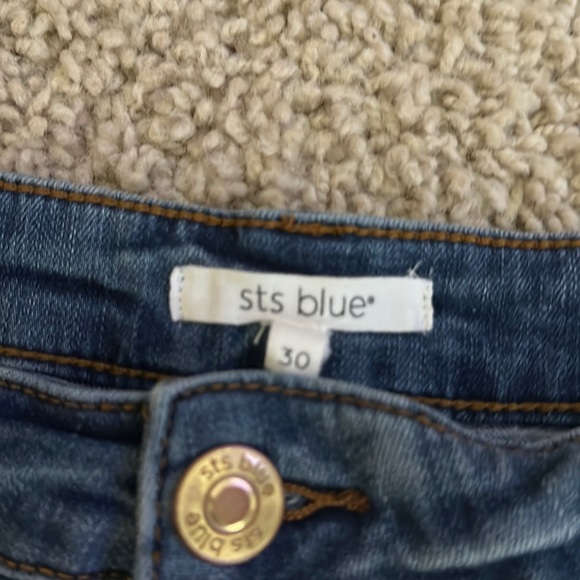 STS Blue denim shorts size 30 - Picture 4 of 5